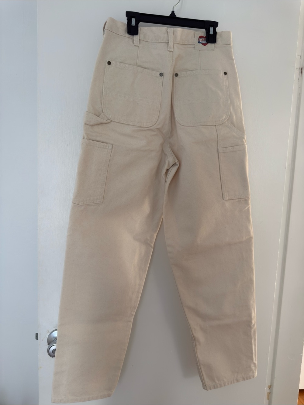 Carhartt Cream Straight-Leg Utility Pants - Picture 3 of 4